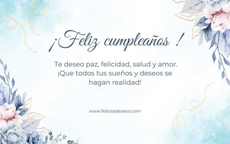 deseos de cumpleaños